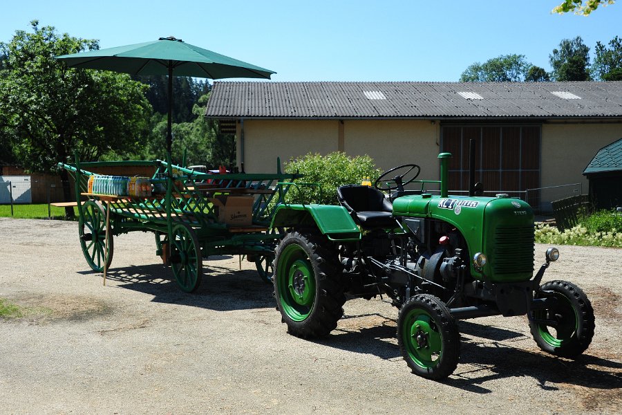 2022.07.03 Oldtimer Traktoren an der Waldviertelbahn (2)